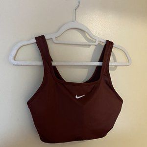 Maroon Nike Sports Bra
